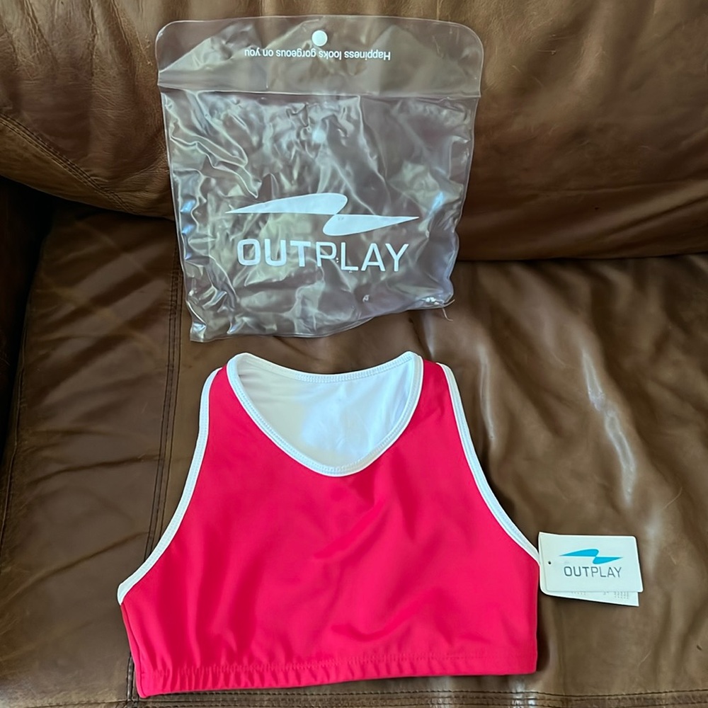 red outplay swim binder size S